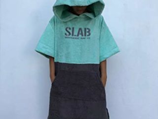 Slab-Poncho Toalla Water Green Talla S/M