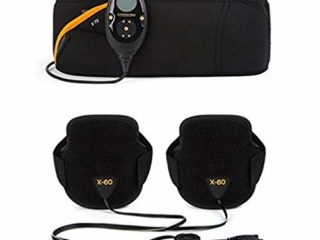 Slendertone Pack Cinturón Abs7 y brazaletes tonificantes para Hombre Electroestimulacion, Unisex-Adult, Negro, 69-119cm, 27-47cm