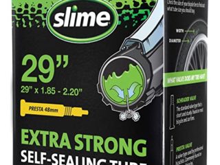 Slime 30073 Cámara Interior de Bicicleta con Sellante de Pinchazos Slime, Sellado Autónomo, Prevenir y Reparar, Válvula Presta, 47/54 - 622 mm (29"x1,85-2,20")