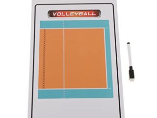 SM SunniMix Tablero de Entrenamiento de Baloncesto Portapapeles de Entrenadores Universales - Voleibol, Tal como se Describe