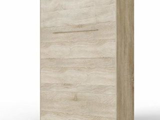 SMARTBett Standard 140x200cm Vertical Roble Sonoma Cómodo | Cama Abatible, Cama De Pared, Cama Plegable, Cama Oculta