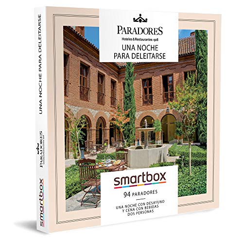 Smartbox - Caja Regalo Amor para Parejas - Paradores: Una Noche para deleitarse - Ideas Regalos Originales - 1 Noche con Desayuno y Cena con Bebidas para 2 Personas
