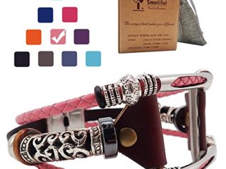 Smatiful De Imitación Antigüedades Correa,Adjustable Band para Apple Watch 42mm (Series 1,2,3) & 44mm (Serie 4,5),Rosa