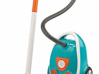 Smoby 330216 - Aspirador electrónico con Ruido de aspiración, Pilas Incluidas, Juguete para niños
