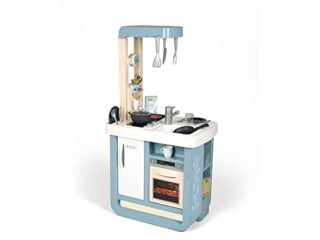 Smoby Cocina Bon appetit de Juguete, ollas, sartenes, Cubiertos, hornos, para niños a Partir de 3 años (310823), color carbón
