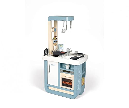 Smoby Cocina Bon appetit de Juguete, ollas, sartenes, Cubiertos, hornos, para niños a Partir de 3 años (310823), color carbón