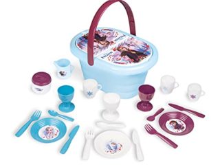 Smoby - Frozen 2 Cesta Picnic, 20 accesorios (Smoby 310511)