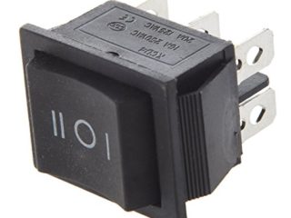 SODIAL(R) Interruptor Basculante 6-Terminales 3 Posicion ON/OFF/ON DPDT 16A 250VCA 20A 125VCA