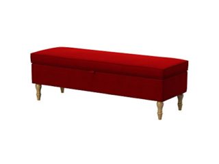 Soferia Funda de Repuesto Compatible para STOCKSUND Banco, Tela Elegance Red, Roja