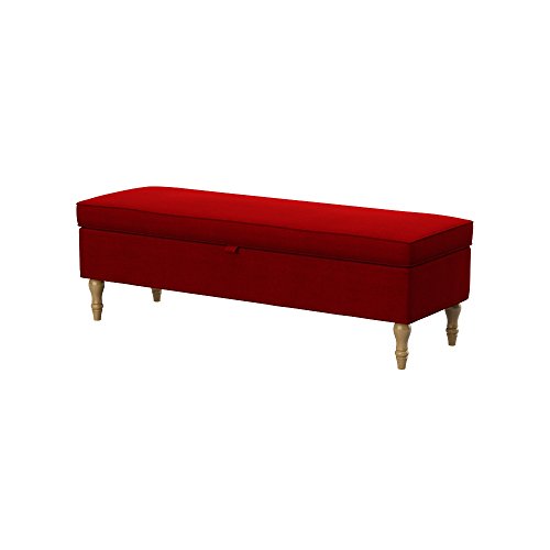 Soferia Funda de Repuesto Compatible para STOCKSUND Banco, Tela Elegance Red, Roja
