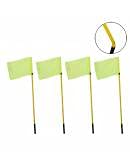 Softee Equipment 0009001 Banderín de Corner, Blanco, S