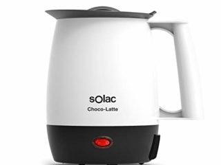 Solac MH9100 Choco-Latte Calienta Leche, 250 W, 1 Liter, Plástico, Blanco