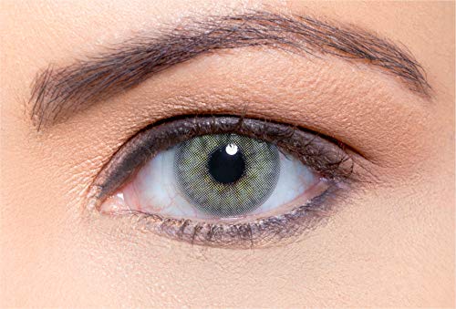 Solotica Hidrocor Quartzo - lentillas de colores anuales sin doprtías - 1 par (2 undidades)