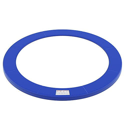 SONGMICS Cubierta para Borde de Cama Elástica, Cojín de Protección  Ideal para Trampolín Ø 305 cm, Tapa de Resortes de PVC, Cubierta par a Resortes, 30 cm de Ancho, 2 cm de Espesor, Azul, Anti-UV STP10FT