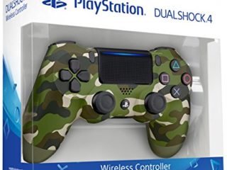 Sony - Dualshock 4 V2 Mando Inalámbrico, Color Verde Camuflaje (PS4)