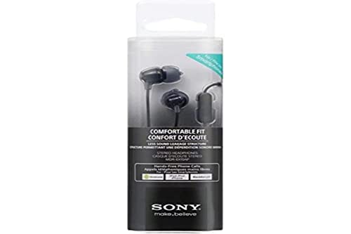 Sony MDR-EX15AP - Auriculares in-ear (con micrófono), negro