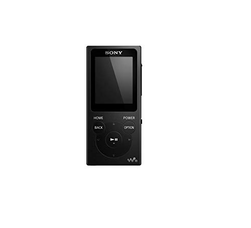 Sony Reproductor de música Walkman de 8 GB NW-E394L con Pantalla de 1.7"Arrastrar y soltar, ClearAudio+, PCM, AAC, WMA y MP3 (Negro)