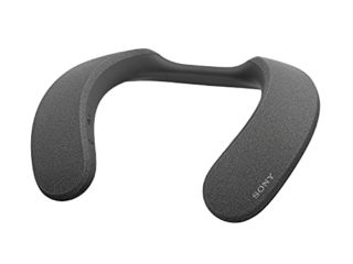 Sony SRS-NS7 Altavoz Estilo Neckband con Bluetooth y Sonido Dolby Atmos Envolvente, Transmisor Incluido, Negro