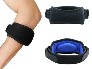 Soporte Codo Tenista Codo De Tenista Vendaje De Codo Coderas Deportivas Para InflamacióN Vaina TendóN, Codo Tenista, Brazo Golfista, Brazo RatóN, PuñOs CompresióN, Tratamiento Codo Golf (2 Piezas)