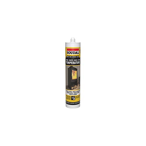 Soudal Outillage 3682 - Masilla refractaria, 290 ml