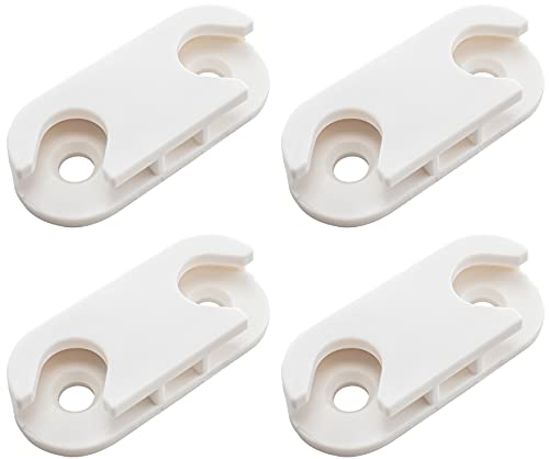 Spare Hardware Parts HEMNES Zapatero piezas de repuesto para IKEA parte #110364 y #116713 (paquete de 4 unidades)