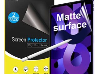 SPARIN Protector de Pantalla Papel Compatible con iPad Air 10.9 Pulgadas (5/4 generacion), protector de pantalla mate para dibujar, 2 Piezas