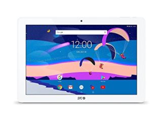 SPC Gravity - Tablet con pantalla IPS HD 10.1 pulgadas, memoria interna 32GB, RAM 3GB, WiFi y Bluetooth – Color Blanca