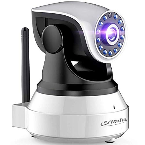 Sricam SP017-S Camara Vigilancia WiFi Interior, Camaras de Vigilancia WiFi Seguridad Camaras IP WiFi 3.0 Megapixel