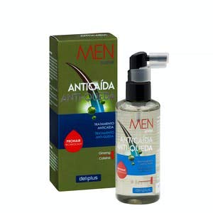 Sérum Anticaída Men Deliplus con ginseng y cafeína