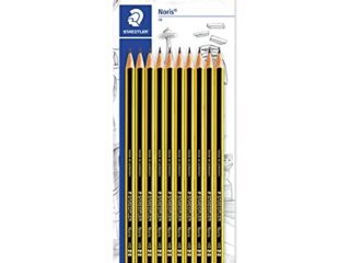 Staedtler Noris 120-2BK10D. Lápices de madera certificada. Caja de 10 unidades.