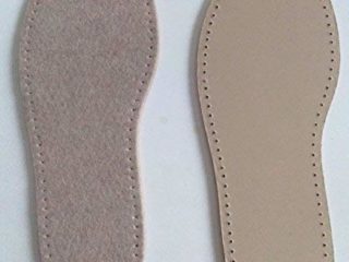 Stafil Suelas de fieltro para zapatillas de estar por casa, ganchillo, fieltro o tejer, talla 41