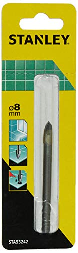 STANLEY STA53242-QZ - Broca para vidrio y cerámica ø 8x83 mm