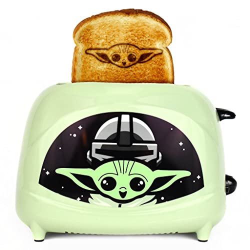 Star Wars - Tostadora de 2 rebanadas The Mandalorian The Child Grogu para los fanáticos de Yoda