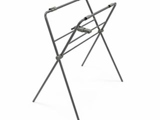 STOKKE® Soporte para Flexi Bath® con toallero y tubo de drenaje │ Patas antideslizantes y plegables para bañera de bebé (10kg)