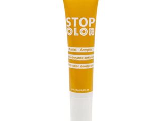 Stop Olor. Desodorante Antiolor. Eficacia de entre 2 y 7 días. Ingredientes naturales que protegen tu piel. 0% Alcohol. Vegano. Cosmética Natural fabricada en España. 15 ml. Premios Innovación e I+D