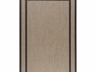 STORESDECO - Alfombra Vinílica Deblon, Alfombra de PVC Antideslizante y Resistente, Ideal para Salón, Pasillo, Cocina, Baño… | Rectangulos Marrón, 80 cm x 150 cm