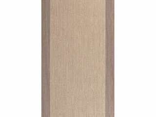 STORESDECO - Alfombra Vinílica Deblon, Alfombra de PVC Antideslizante y Resistente, Ideal para Salón, Pasillo, Cocina, Baño… | Color Marrón Claro, 80 cm x 150 cm