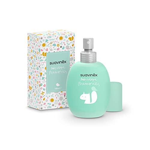 Suavinex, Baby Cologne Memories, Colonia para Bebés baja en alcohol, 100 ml