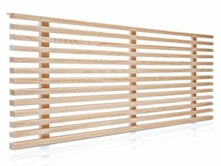 SUENOSZZZ-ESPECIALISTAS DEL DESCANSO Cabecero de Cama de 150 Modelo Osaka, Color Crudo 160x50 cm | Cabezal de palillería de Madera