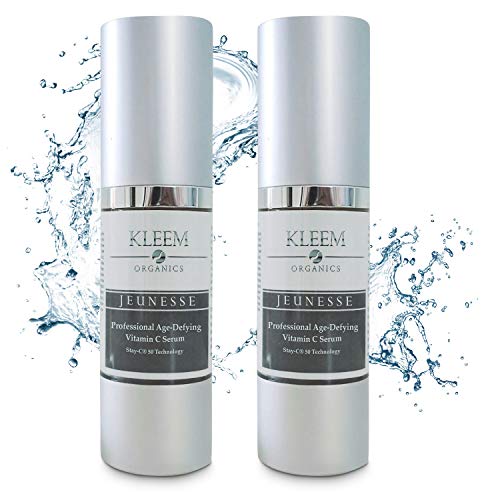 Suero Orgánico de Vitamina C para la Cara von Ácido Hialurónico y Vitamina E. Mejor que cualquier Crema Antienvejecimiento, que Reduce las Arrugas, los Puntos de Edad para una Piel Más Joven. 30 ml