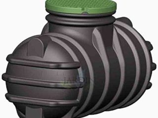 Suinga FOSA SEPTICA soterrada 1000 LITROS. Diámetro 175 cm, Ancho 93 cm, Alto 1,19 cm. Depósito de polietileno 100% reciclable.