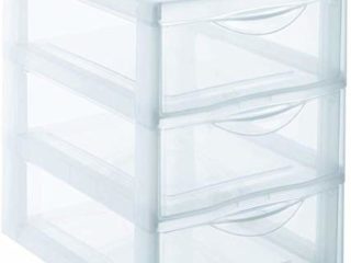 Sundis 4219018 Orgamix Mini Torre de almacenamiento con 3 cajones, A5 format, 24.5 x 18.5 x 25.5 cm