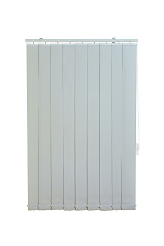 sunlines Cortina de láminas Verticales, Poliéster, Gris, 100 x 150 cm