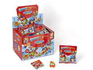 SUPERTHINGS Kazoom Kids – Caja de 50 One Packs con Figuras de la Serie Kazoom Kids. Cada sobre Contiene 1 SuperThing y 1 Checklist