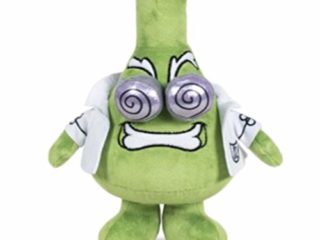 SuperZings - Peluches Calidad Super Soft (27cm, Professor K)