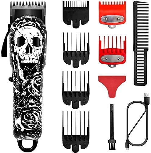 Surker Cortapelos Para Hombres Cortadora De Cabello Inalámbrica Cortadora De Barba Kit De Aseo Peluquería Corte De Pelo Profesional