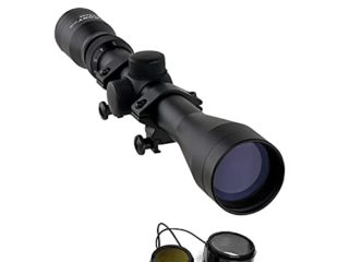 Svbony SV120 Mira Telescopica,3-9x40 Sight Scope, Retícula en Forma de Cruz 1/4MOA Amplio Alivio Ocular Adapta a 20 / 22mm Montar Scope para Actividades al Aire Libre
