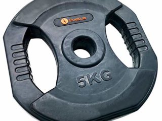 Sveltus Disque Pump Poignées-5 Kg Disco Asas, Unisex Adulto, Negro, Talla única