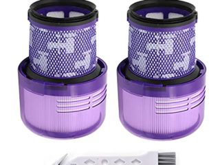Swithun Filtro para aspiradora inalámbrica Dyson V11 Absolute, Dyson V11 Animal, Dyson V11 Cyclone Series, comparar con la pieza n.o 970013-02 (paquete de 2)…