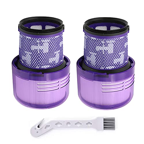 Swithun Filtro para aspiradora inalámbrica Dyson V11 Absolute, Dyson V11 Animal, Dyson V11 Cyclone Series, comparar con la pieza n.o 970013-02 (paquete de 2)…